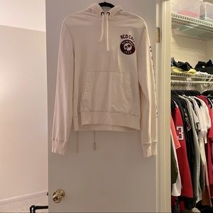 HOLLISTER 🍨🍷 | white hooded sweatshirt